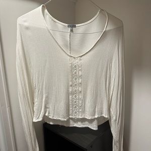 White Charlotte Russe top